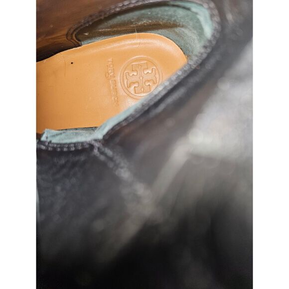 Tory Burch Black Leather Riding Boots – Size 5.5 (NWOT) - Picture 8 of 11